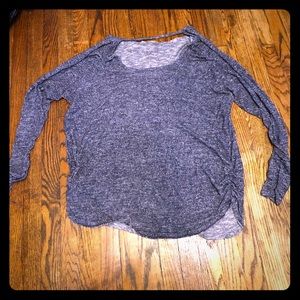 Maurice’s navy sparkle long sleeve size 4